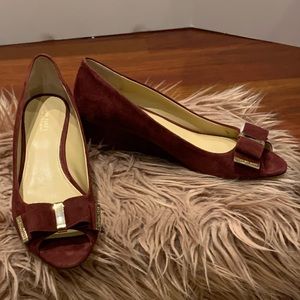 Michael Kors ‘Kiera’ Open Toe Wedge 6.5